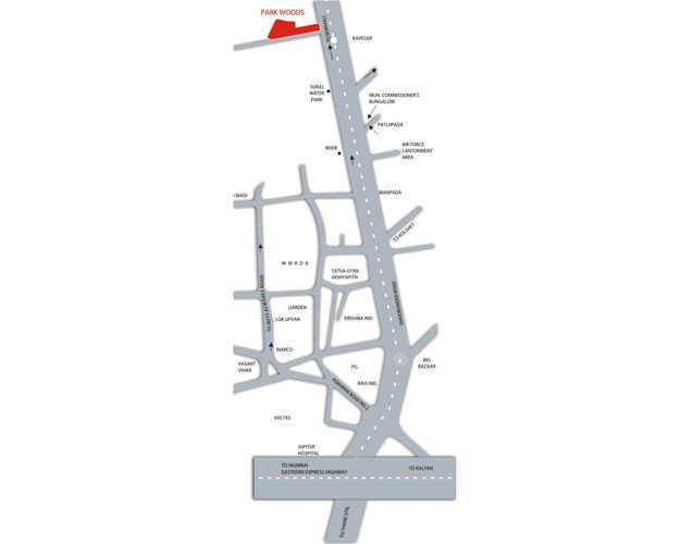 Dynamix Parkwoods Tower D5 - Locality