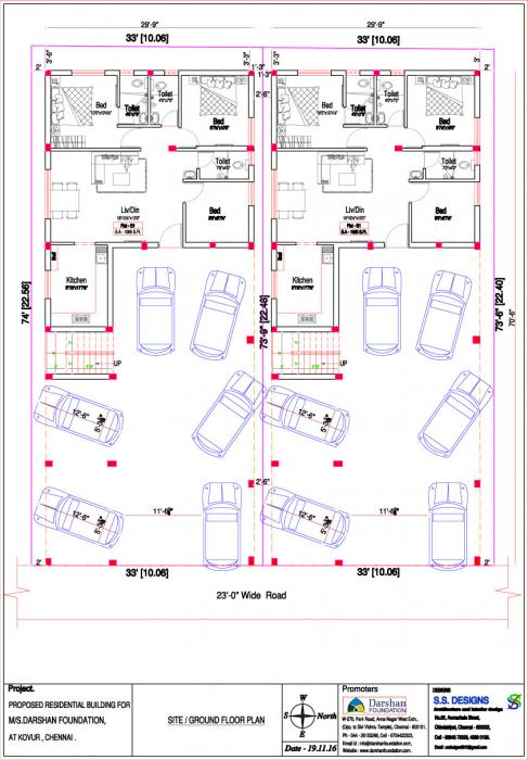 Darshan Raagam - Site Plan