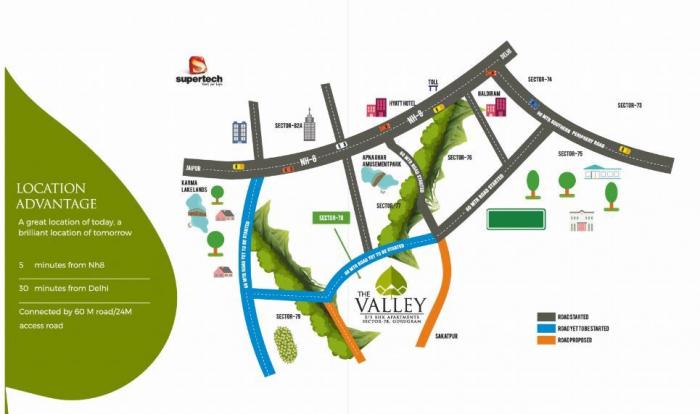 Supertech The Valley - Locality