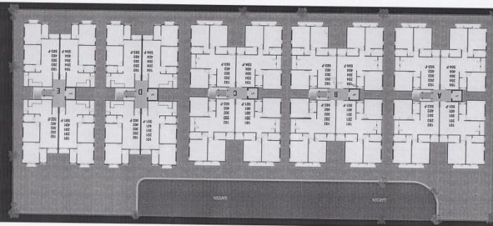 Krishna Meridian - Site Plan