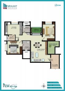 Mount Rain Drop - Floor plan