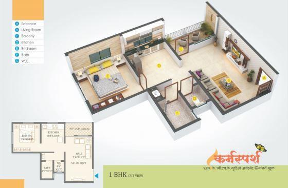 Karma Karmsparsh - Floor Plan