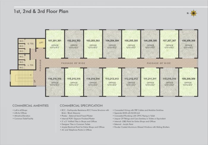 L S Mehetre Laxmi Horizon - Site Plan