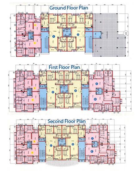 Blessed B Tech Apartment - Site Plan