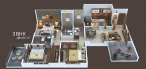 Saakaar Almond Park - Floor plan