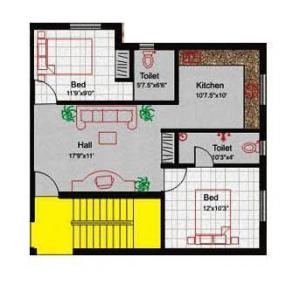 Identity Strawberry - Floor plan