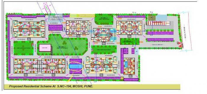 Kamalraj Datta Vihar - Master Plan