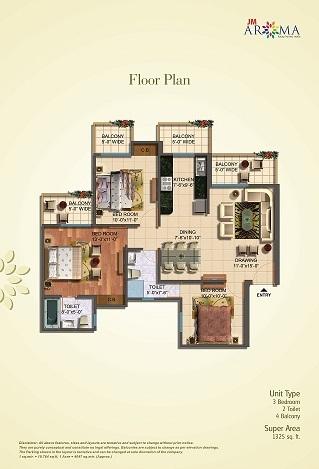 JM Aroma - Floor Plan