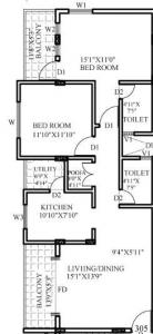 Foundations Pruthvi - Floor plan