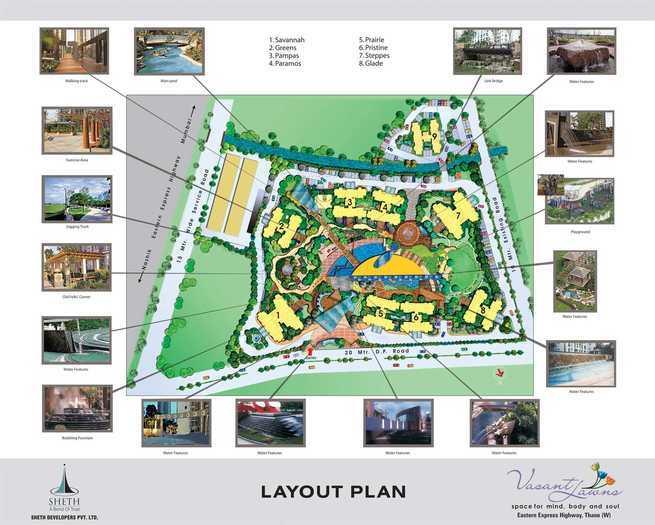 Sheth Vasant Lawns - Master Plan