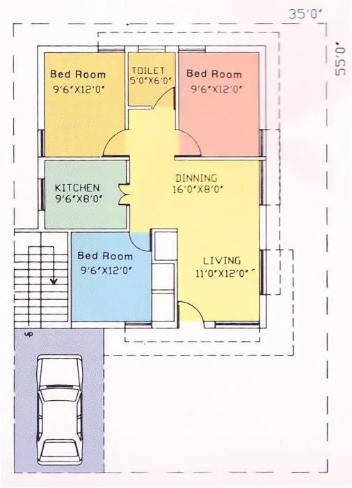 Ideal Anam Enclave - Floor Plan