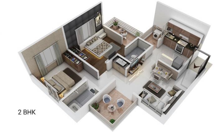 Bloom Residency - Floor Plan