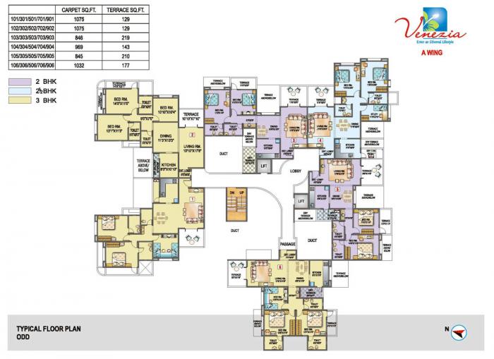 Kunal Venezia Homes - Site Plan