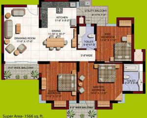 Orange County - Floor plan