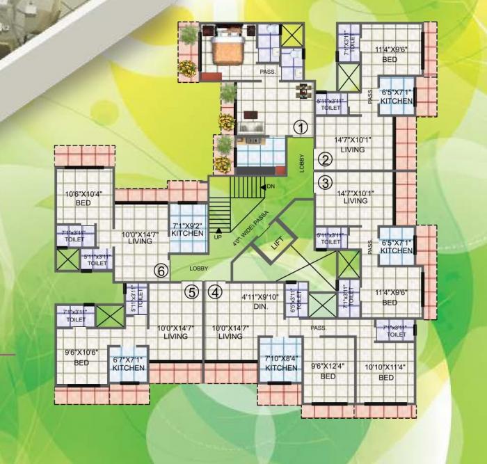 Lok Nagari Phase II - Site Plan