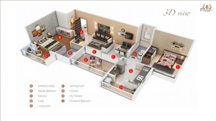 45 Paramount - Floor Plan