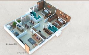 Sidvin Grace Apartment - Floor plan