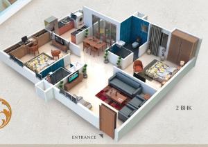 Sidvin Grace Apartment - Floor plan