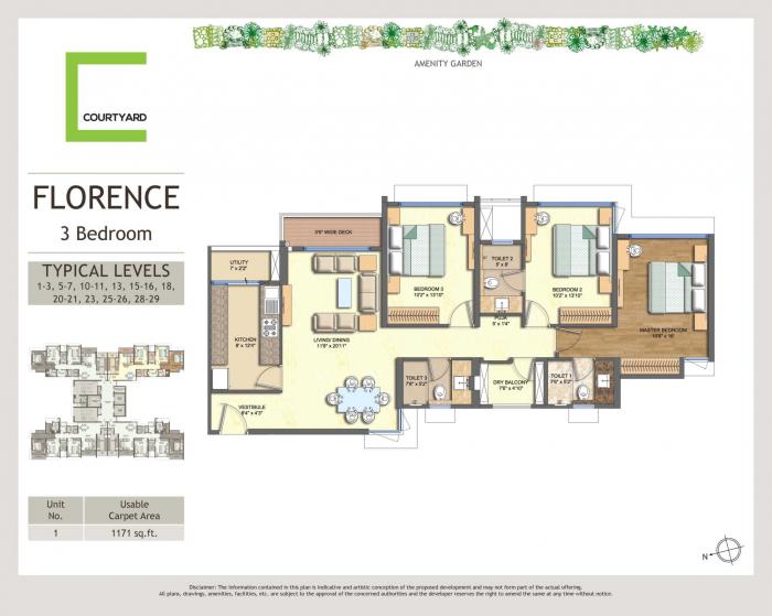 Courtyard Thane - Floor Plan