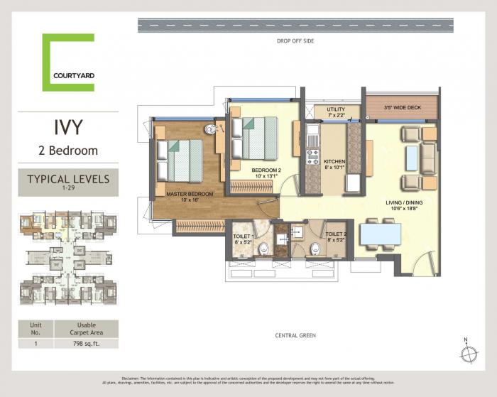 Courtyard Thane - Floor Plan