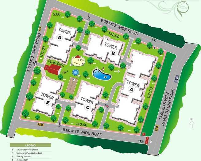 Mandavi Emerald - Master Plan