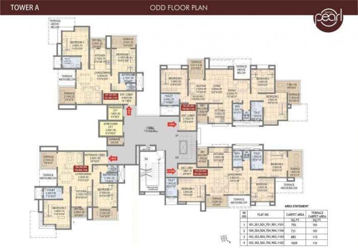 Prayeja Pearl - Site Plan