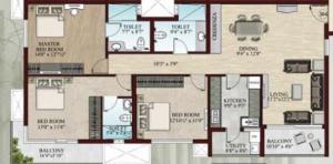 Falling Waters - Floor plan