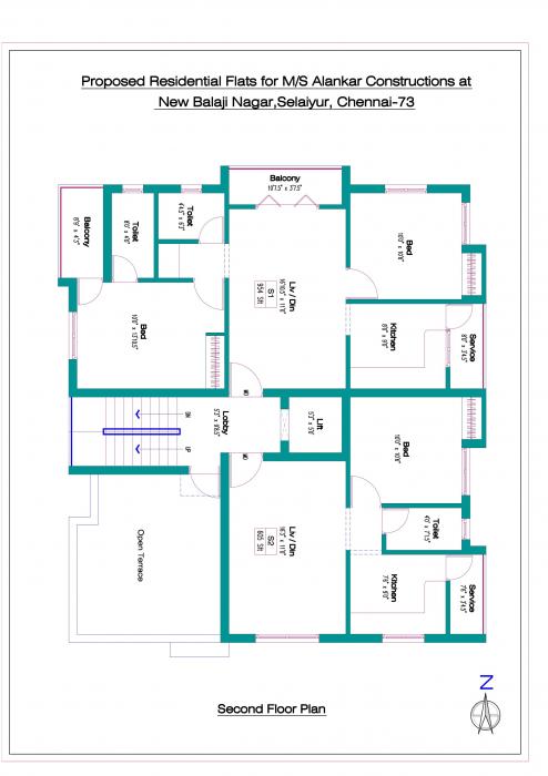 Alankar Dwaraka - Site Plan
