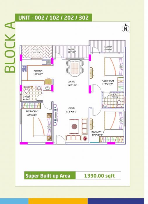 Yuva Eka - Floor Plan