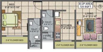 Shree Vrushti - Floor Plan