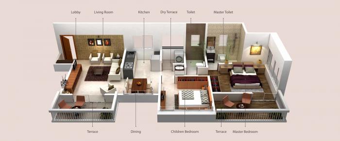 Gravity Austin Park - Floor Plan