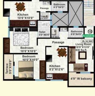 Subhadra Royale Nest - Floor Plan