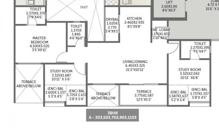 Pristine Pronext - Floor Plan