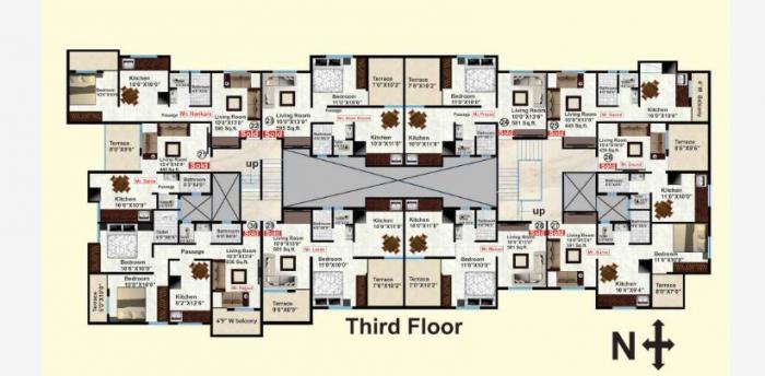 Subhadra Royale Nest - Site Plan