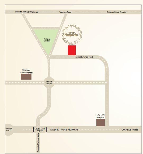 Aakar Imperia - Locality