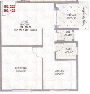 Aditya Pride Prestige - Floor Plan