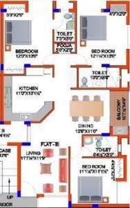 Silpi Brookfield - Floor plan