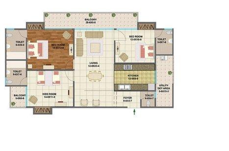 Sunshine Helios - Floor Plan