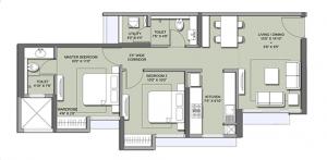 Lodha Codename Bullseye - Floor plan