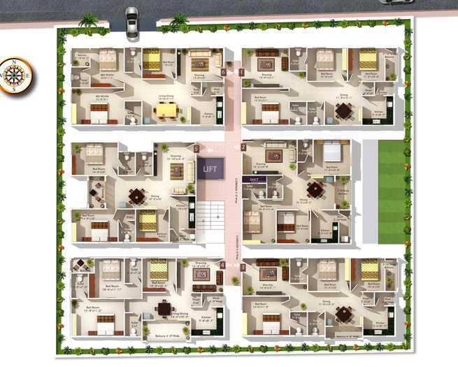 Nestcon Aishwarya - Master Plan