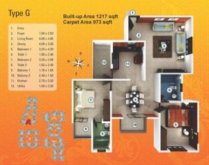 Aratt Felicita - Floor plan