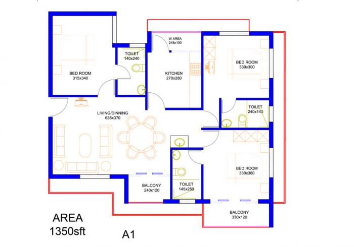 Mather Asteroid - Floor Plan