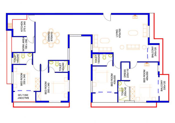 Mather Asteroid - Floor Plan