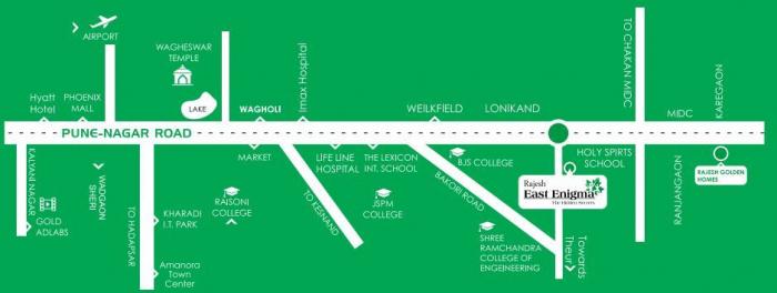 Rajesh East Enigma - Locality