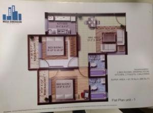 Mega Capital Tower - Floor plan