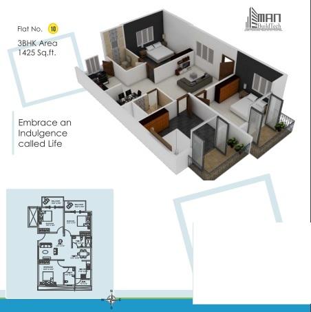 Man Alpine Square - Floor Plan