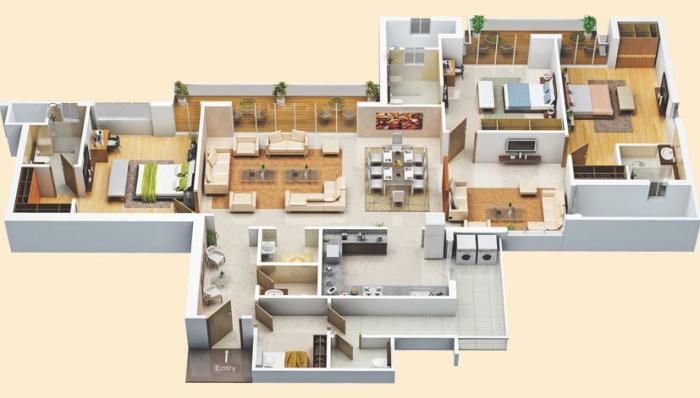 Saha Amadeus - Floor Plan