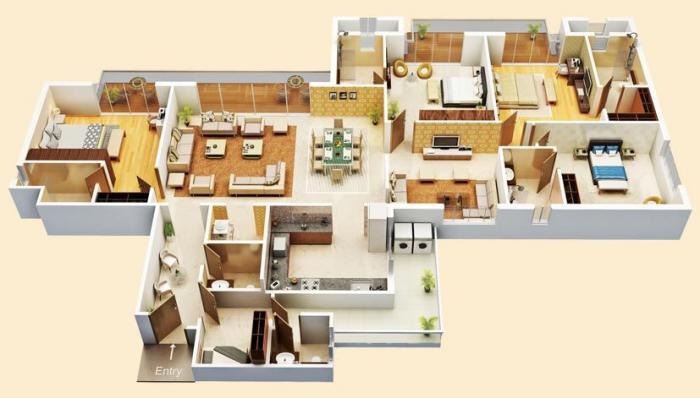 Saha Amadeus - Floor Plan