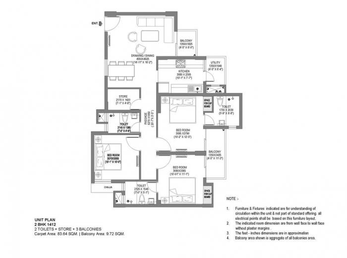 Stellar One - Floor Plan
