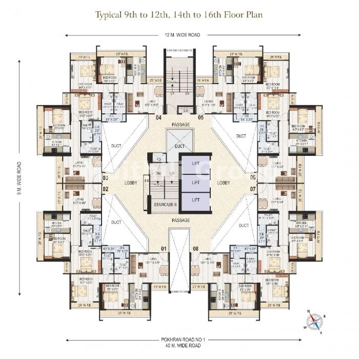 Maithili Pride - Site Plan